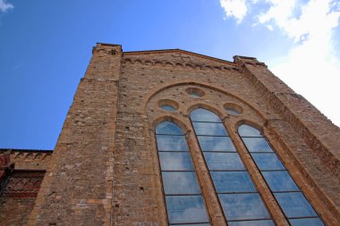 San Gimignano, Toskana, İtalya. San Gimignano tipik Toskana Ortaçağ İtalya yeridir.   