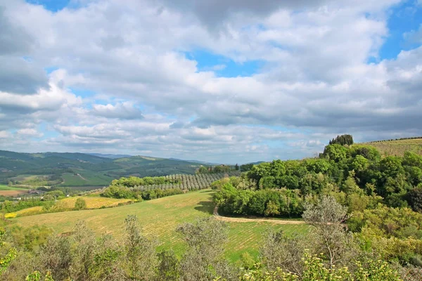 Prachtig Landschap Toscane Italië — Stockfoto