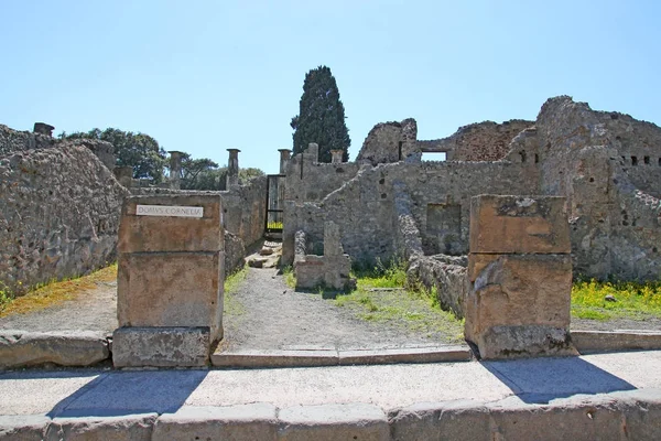 Pompei Antik Kalıntılar Talya — Stok fotoğraf