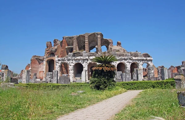Santa Maria Capua Vetere Anfiteatro Cidade Cápua Itália — Fotografia de Stock