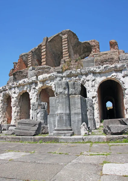 Santa Maria Capua Vetere Amphitheater Mieście Capua Włochy — Zdjęcie stockowe