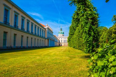 Görünüm Charlottenburg Sarayı cephe, Berlin, Almanya