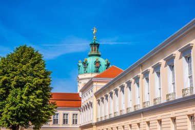 Görünüm Charlottenburg Sarayı cephe, Berlin, Almanya