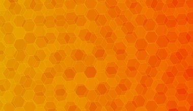 Turuncu geometrik arka plan tam çerçeve içinde