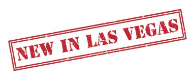 Beyaz arka plan üzerinde yeni pul las vegas kırmızı