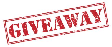 Beyaz arka plan üzerinde izole hediye kırmızı pul