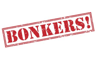 kafadan kontak! Beyaz arka plan üzerinde izole kırmızı pul