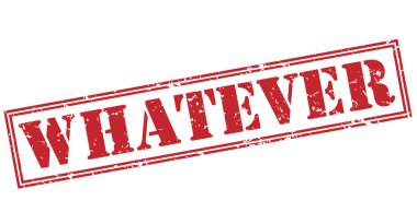 beyaz zemin üzerine kırmızı ne olursa olsun damga