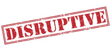 Beyaz arka plan üzerinde izole yıkıcı kırmızı pul