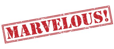 harika! Beyaz arka plan üzerinde izole kırmızı pul