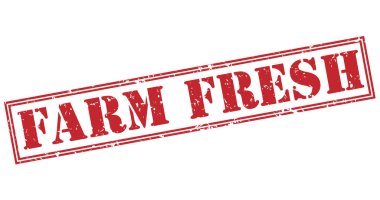 Beyaz arka plan üzerinde izole çiftlik taze kırmızı pul