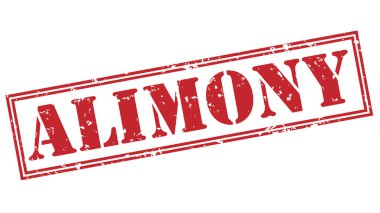 Beyaz arka plan üzerinde izole nafaka kırmızı pul