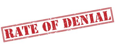 Beyaz arka plan üzerinde izole inkar kırmızı pul oranı