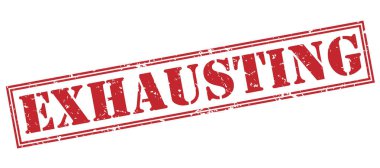 Beyaz arka plan üzerinde izole kırmızı pul yorucu