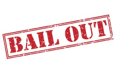 Beyaz arka plan üzerinde izole kırmızı pul kurtarmak