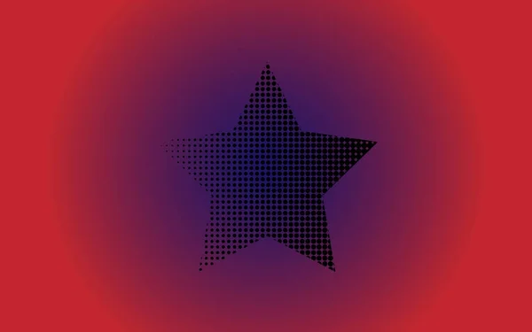 Форма Звезды Ярком Абстрактном Фоне — стоковое фото