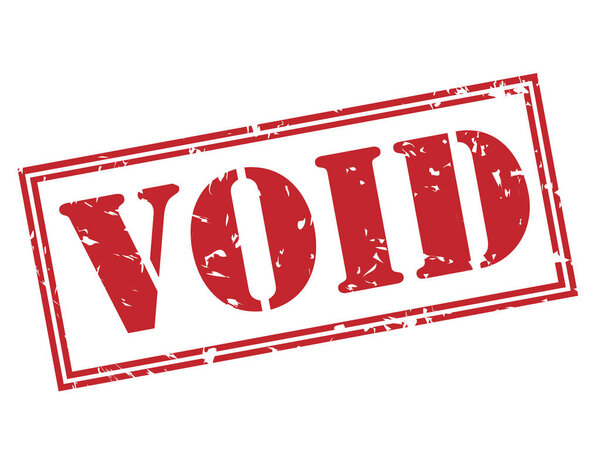 пустой красный штамп изолирован на белом фоне
