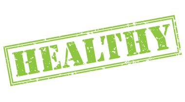 Beyaz arka plan üzerinde izole sağlıklı yeşil pul