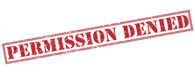 Beyaz arka plan üzerinde izole kırmızı pul engellendi