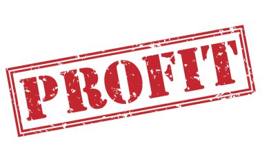 Beyaz arka plan üzerinde izole kar kırmızı pul