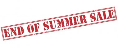 Beyaz arka plan üzerinde izole yaz Satılık kırmızı pul sonu