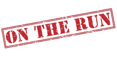 Beyaz arka plan üzerinde çalışma kırmızı damga