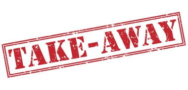 Beyaz arka plan üzerinde izole kırmızı pul almak