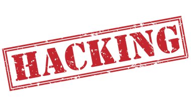 beyaz zemin üzerine kırmızı pul kesmek