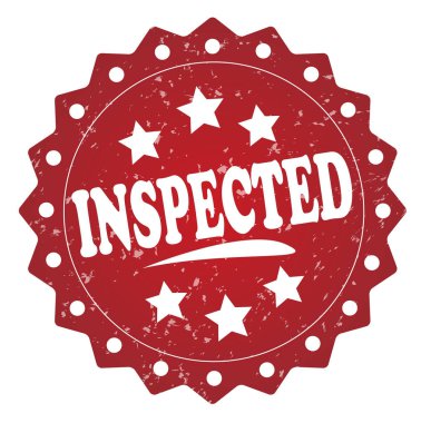 beyaz zemin üzerine kırmızı pul kontrol