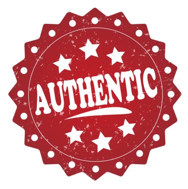 Beyaz arka plan üzerine otantik kırmızı grunge damga