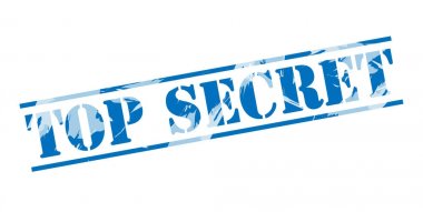 Beyaz arka plan üzerinde en iyi mavi pul 