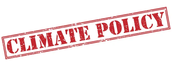 Climate Police Red Stamp Isolated White Background — Stock Photo, Image