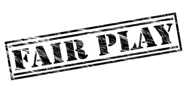 Beyaz arka planda siyah hakkını damgası 