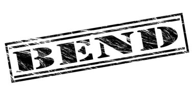 Beyaz arka plan üzerinde siyah pul viraj