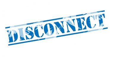 beyaz zemin üzerine mavi pul kesmek