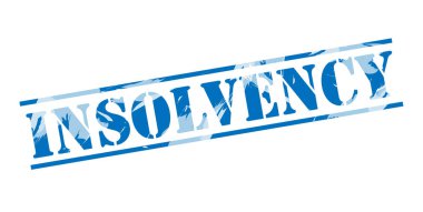 beyaz zemin üzerine iflas mavi pul