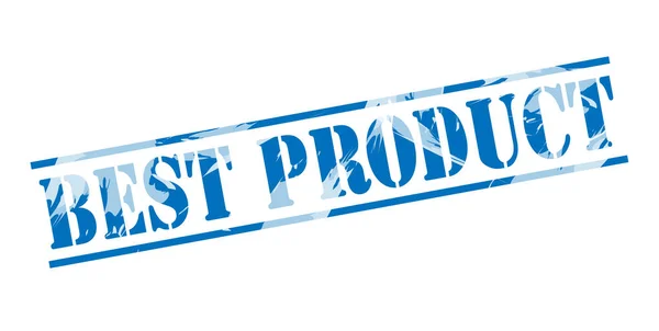 Best Product Blue Stamp White Background — Stock Photo, Image