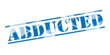 beyaz zemin üzerine mavi pul kaçırıldı