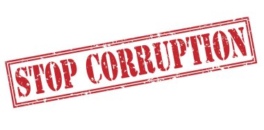 beyaz zemin üzerine kırmızı pul izole bozulması durdurmak