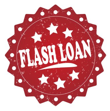 kredi kırmızı grunge damga flash 