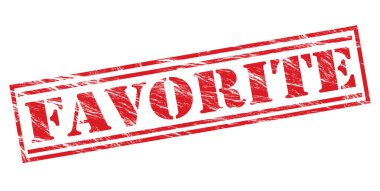 Beyaz arka plan üzerinde en sevdiğim kırmızı pul