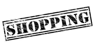 Beyaz arka planda siyah pul alışveriş