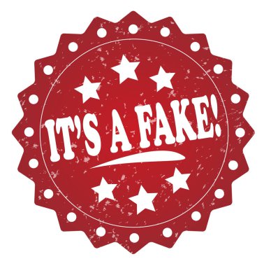 Bu sahte olduğunu! Grunge damgası