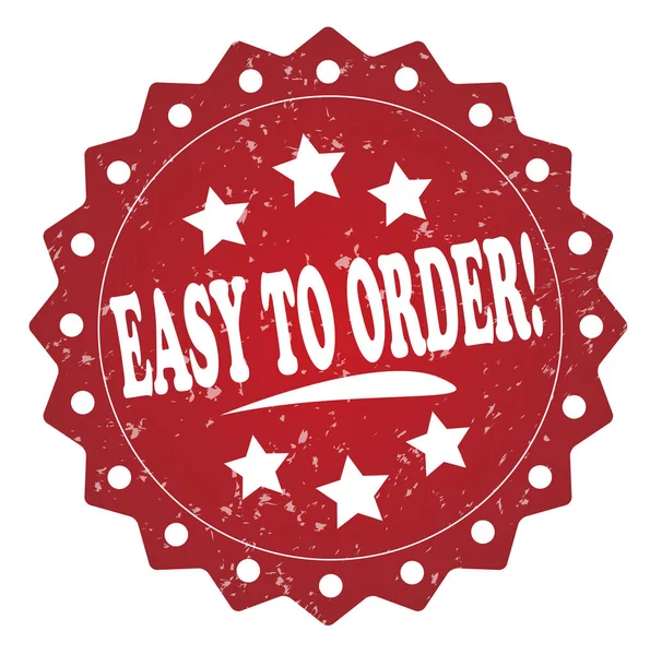Easy Orders Grunge Stamp — Stock Photo, Image
