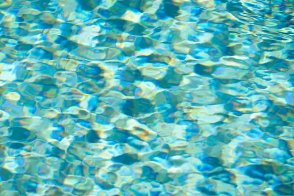 Blue basen falisty szczegół wody — Zdjęcie stockowe