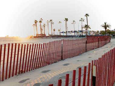 Venice Sahili, Santa Monica, Kaliforniya, ABD - 29 Şubat 2017: Venice Sahili, Santa Monica, Kaliforniya, ABD