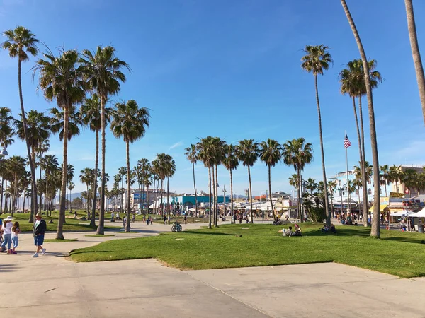 Venice beach, Santa Monica, Kalifornie, Usa – 29. března 2017: Venice beach, Santa Monica, Kalifornie, Usa — Stock fotografie