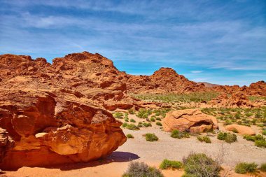 Güney Nevada, yangın State Park vadi, ABD inanılmaz güzel manzara