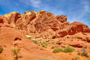 Güney Nevada, yangın State Park vadi, ABD inanılmaz güzel manzara