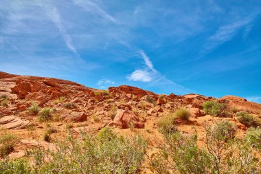 Güney Nevada, yangın State Park vadi, ABD inanılmaz güzel manzara